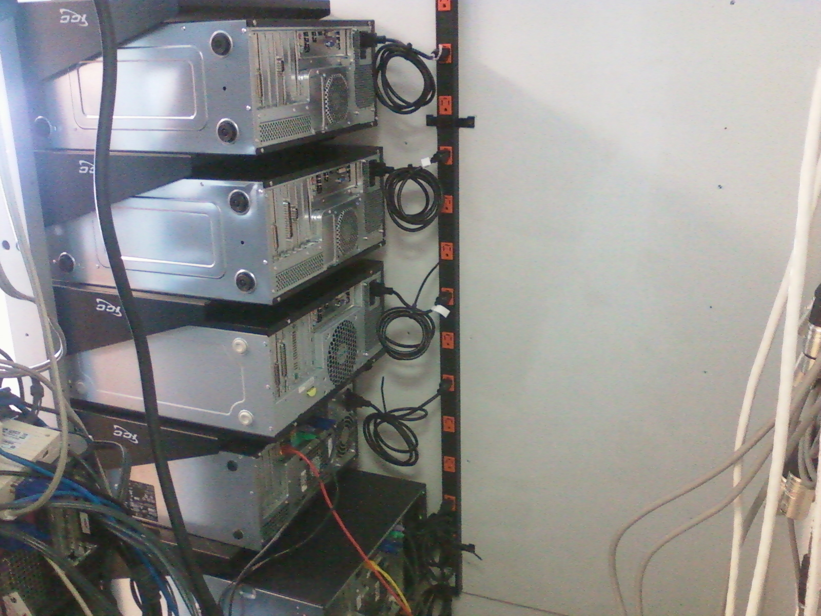 ENCO Computers in racking-back – KCPW