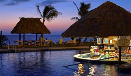 Fiji swim up bar